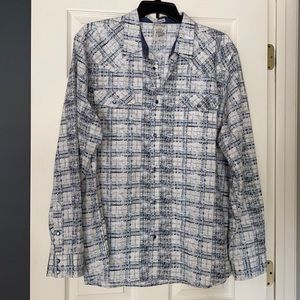 Men’s snap button shirt XXL